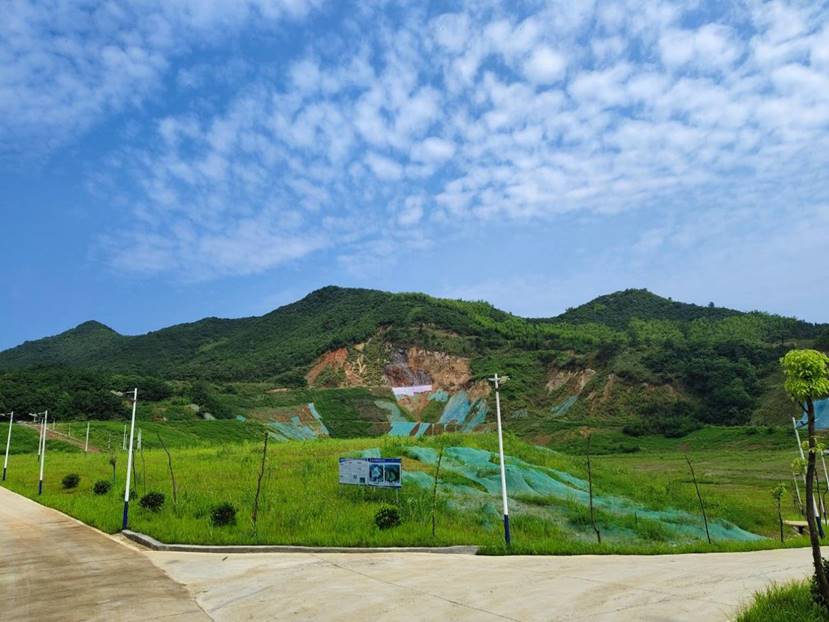 銅山、前山露天采坑復(fù)墾項(xiàng)目完成